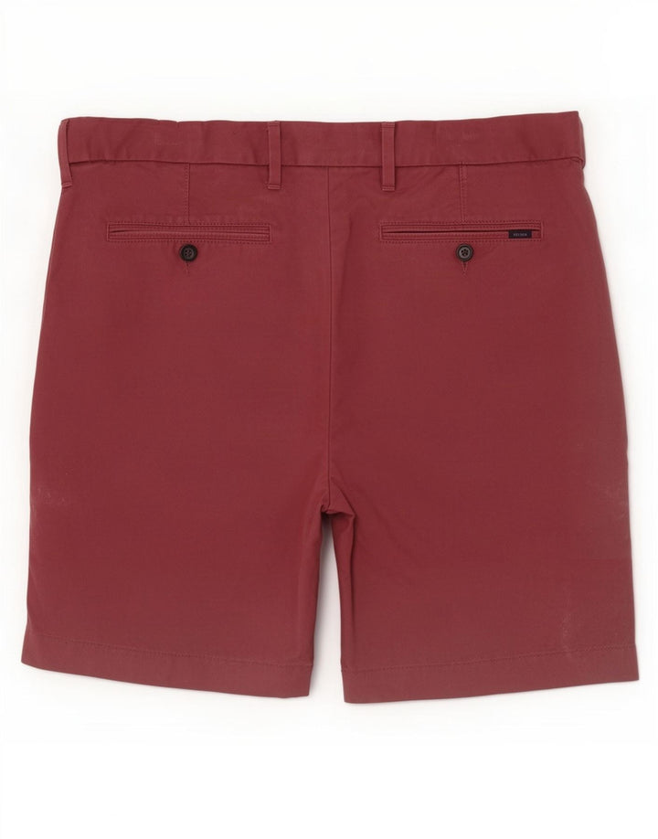 Pantaloni scurți chino pentru bărbați Marks & Spencer W36, bumbac roșu mare