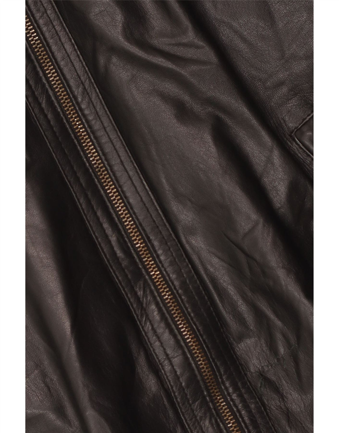 Jachetă Bomber din piele pentru bărbați Gianfranco Gotelli UK 38 Medium Black Leather