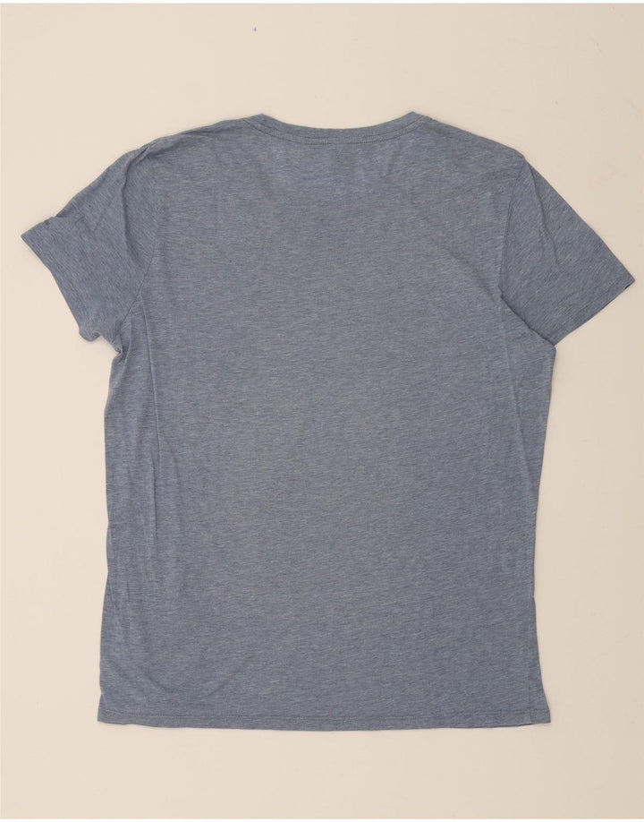 G-STAR Mens T-Shirt Top Large Blue Flecked Cotton Vintage G-Star and Second-Hand G-Star from Messina Hembry 