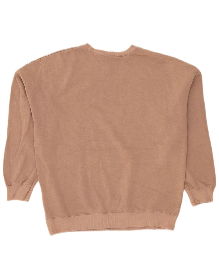 MINT VELVET Pulover pentru femei cu model abstract, UK 10 Mic Bej