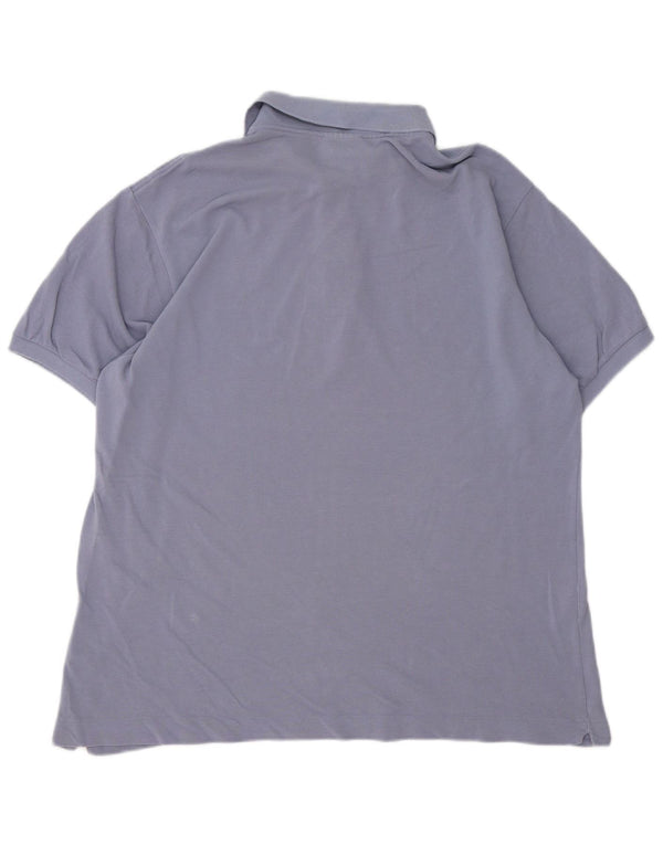 Tricou polo pentru bărbați Lacoste Mărimea 6 XL Bumbac violet