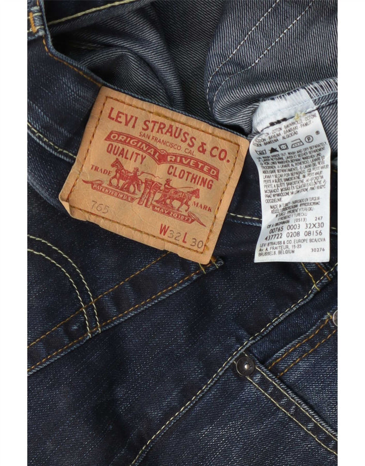 Blugi evazați pentru bărbați Levi's 765 W32 L30 bumbac bleumarin