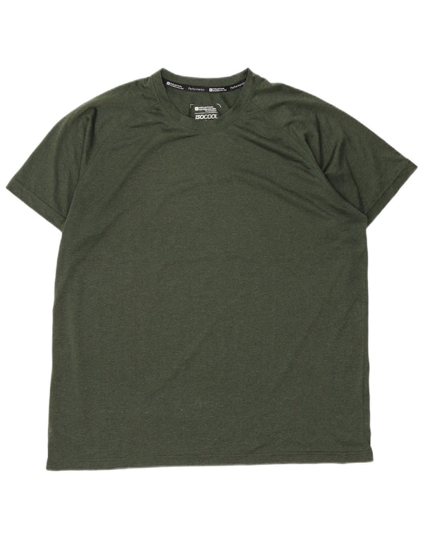 Tricou IsoCool pentru bărbați Mountain Warehouse Top XL Verde