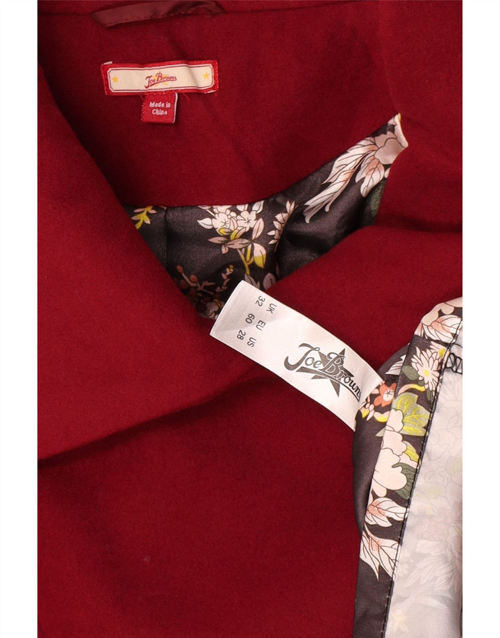 Palton supradimensionat pentru femei Joe Browns UK 22 3XL Poliester roșu