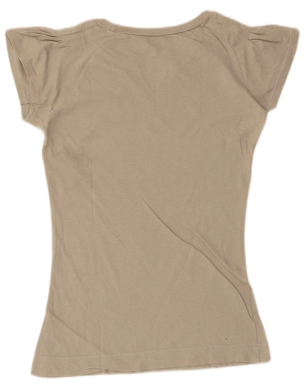 Tricou grafic Hard Rock Cafe pentru femei Top UK 8 Small Grey Butterfly