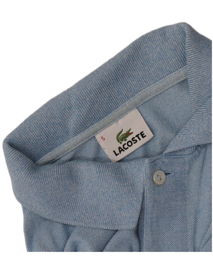 Tricou polo Lacoste pentru bărbați mărimea 5 mare albastru