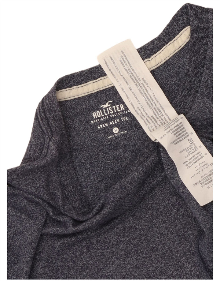 Tricou pentru bărbați Hollister Top Mediu Bleumarin, Bumbac cu pete