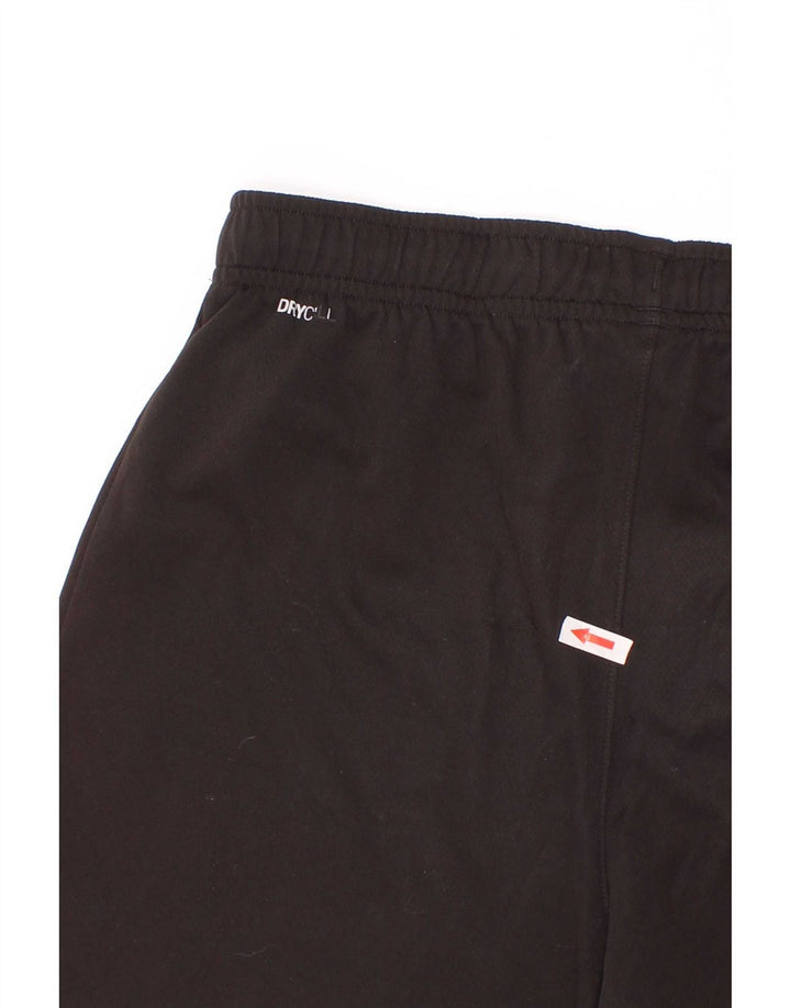 Pantaloni scurti sport Puma băieți 13-14 ani poliester negru