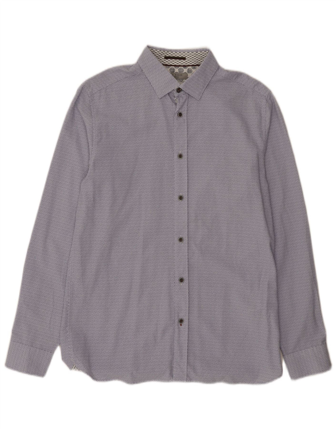Cămașă Bărbați Ted Baker Mărimea 3 Medium Albastru Floral Modal