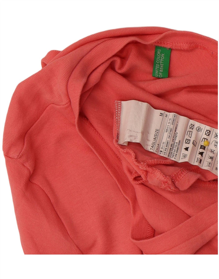 Tricou pentru femei Benetton Top UK 12 Medium Pink Bumbac