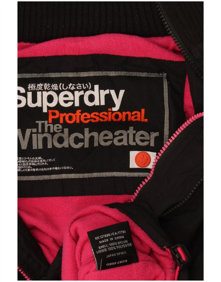 Jachetă Windbreaker pentru femei Superdry The Windcheater UK 14 Medium Black