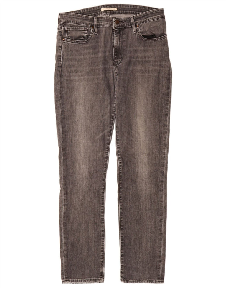 Blugi Levi's 712 Slim pentru femei W31 L32 bumbac gri