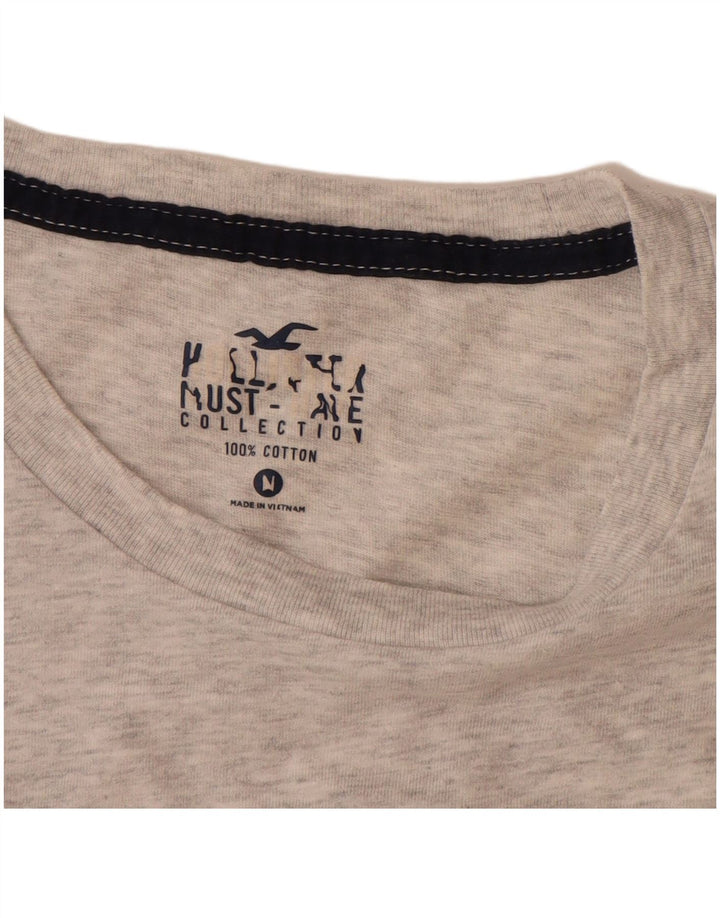 Tricou Bărbați HOLLISTER Top Medium Gri Pete Bumbac