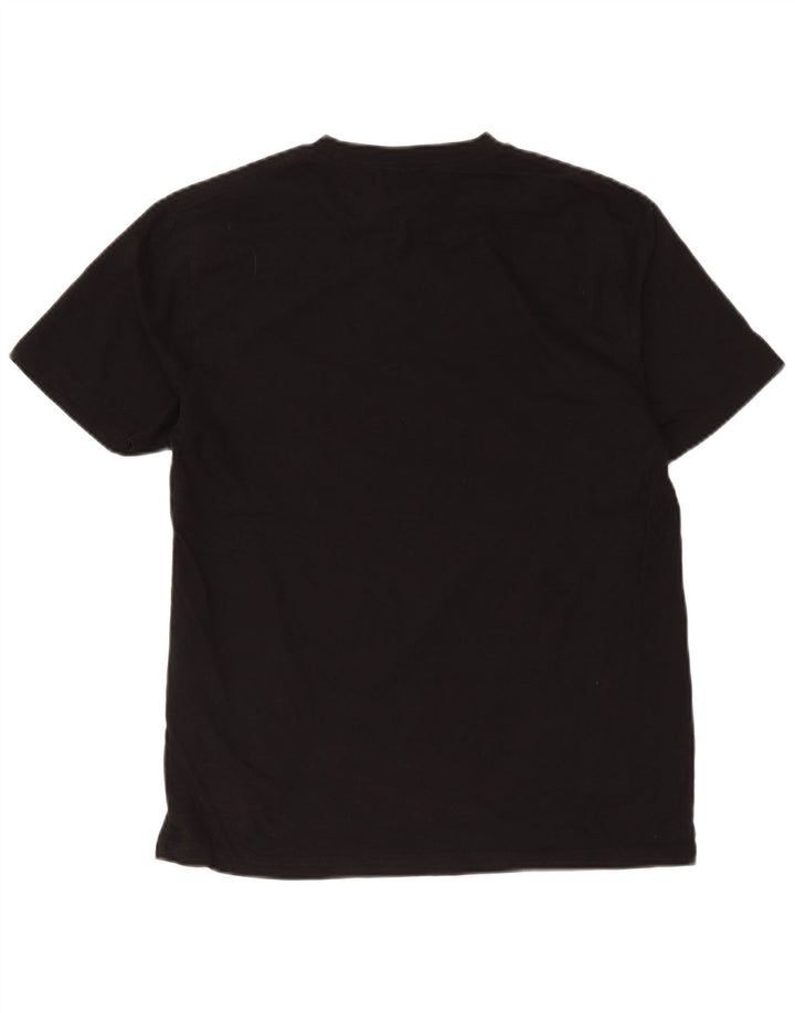 Tricou grafic pentru bărbați Diesel Top Mediu Negru