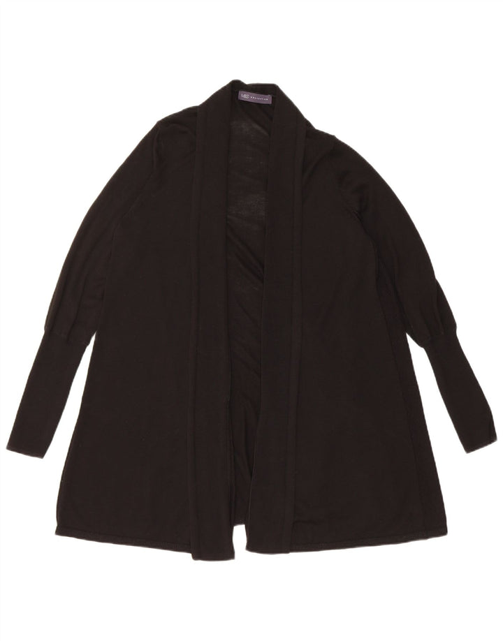Pulover cardigan deschis pentru femei Marks & Spencer UK 12 Medium Negru