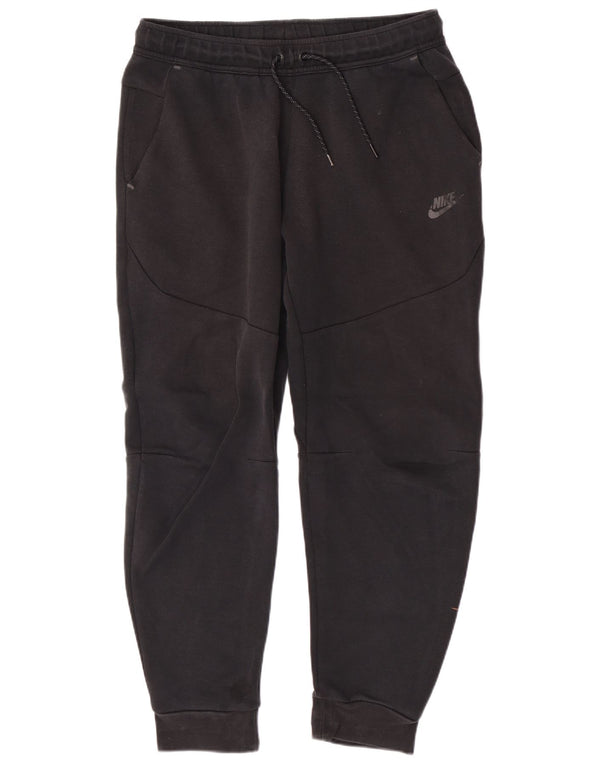 Pantaloni de trening Nike pentru bărbați Joggeri, bumbac mediu negru