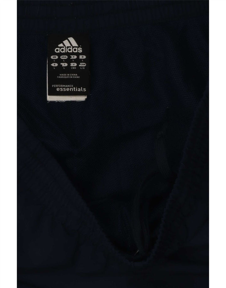 Pantaloni scurți sport pentru bărbați Adidas Climalite, mari, albastru, poliester