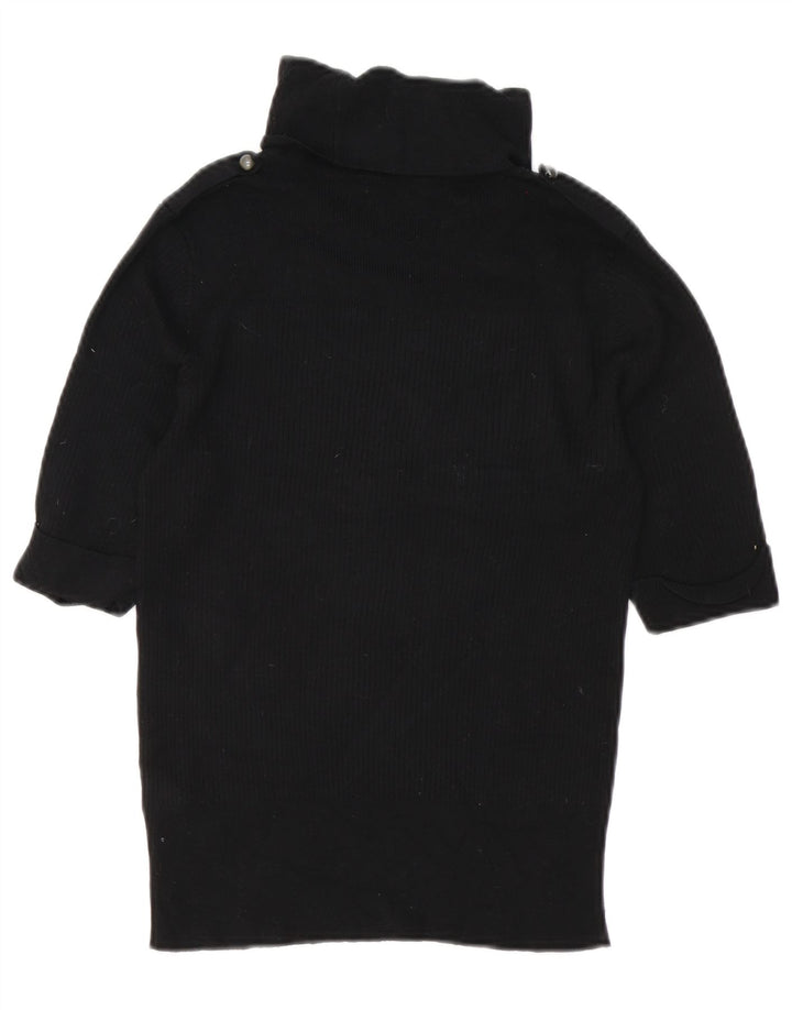 Marks & Spencer Pulover cu gât rulat pentru femei UK 14 Large Black