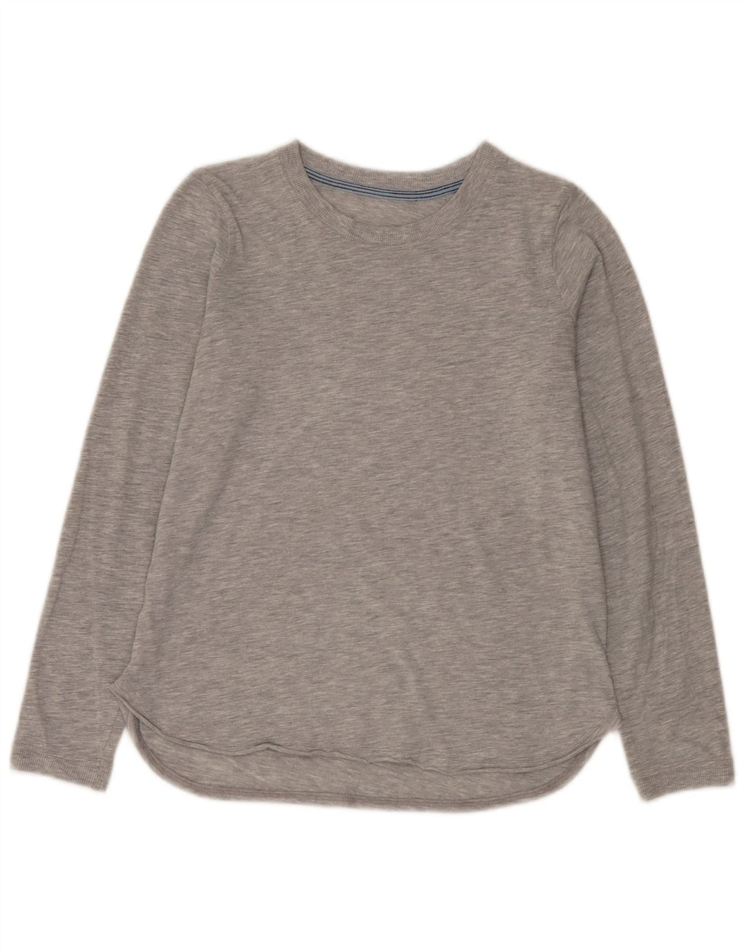 Vintage Top pentru femei cu mânecă lungă UK 12 Medium Gri Pete