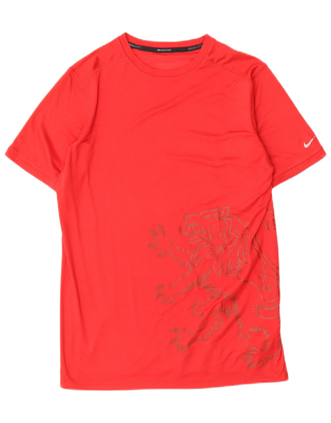 Tricou grafic Nike Dri Fit pentru bărbați Top Medium Red Poliester
