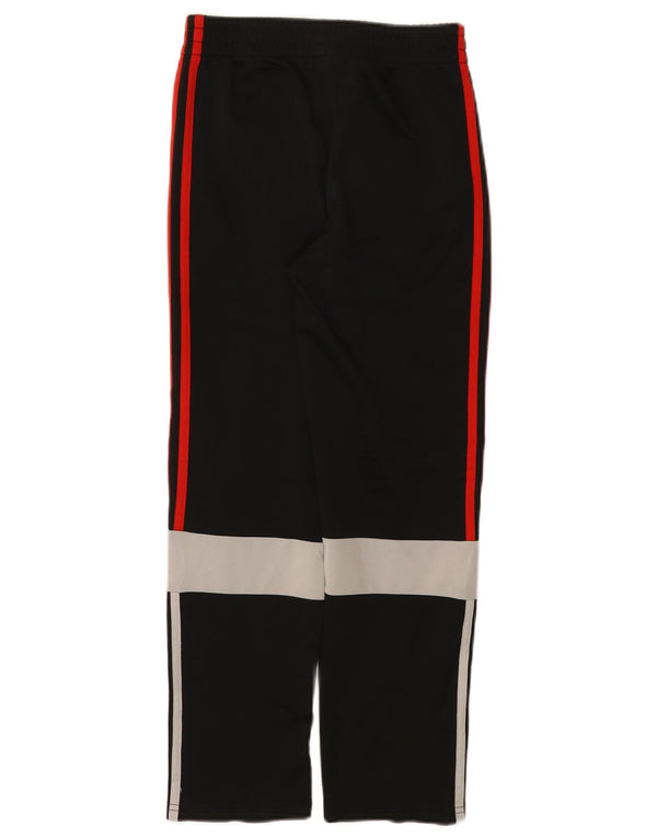 Pantaloni de trening Adidas pentru băieți 9-10 ani, mediu negru, color block