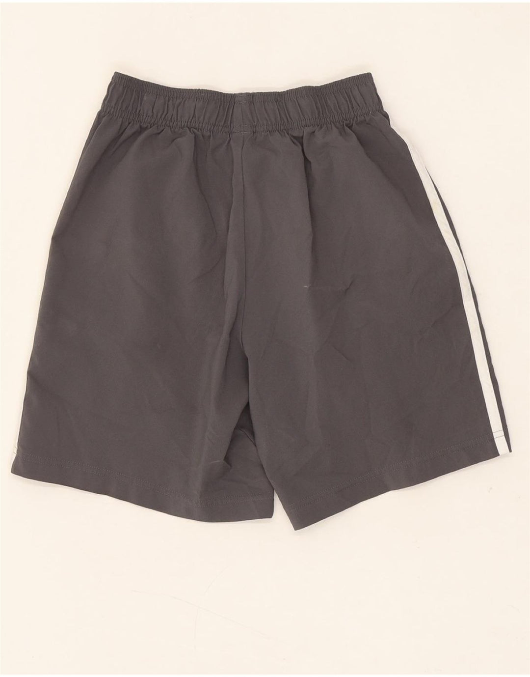 Pantaloni scurți sport pentru băieți ADIDAS 9-10 ani XS poliester gri