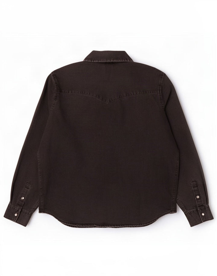 Cămașă de blugi Levi's pentru femei UK 18 XL, bumbac negru