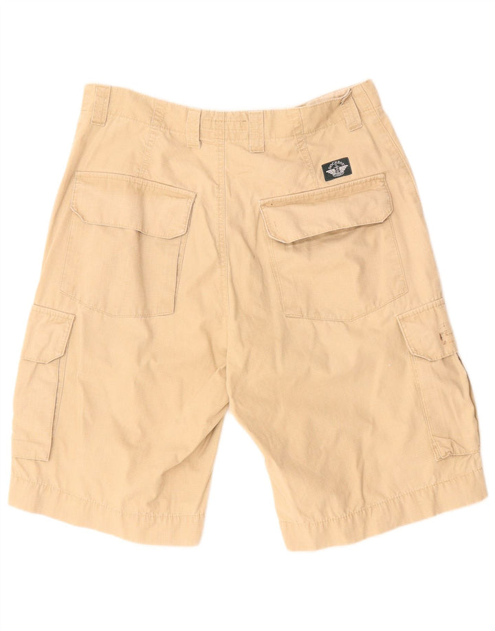 Pantaloni scurti cargo pentru femei DOCKERS Khakis W33 Bej mediu