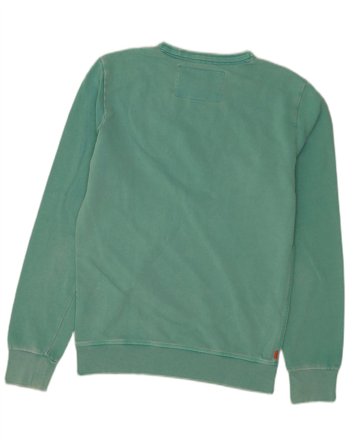 Pulover pentru bărbați Superdry Pulover mic verde bumbac