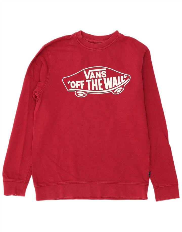 Hanorac grafic pentru bărbați Vans Jumper Mic Bordeaux