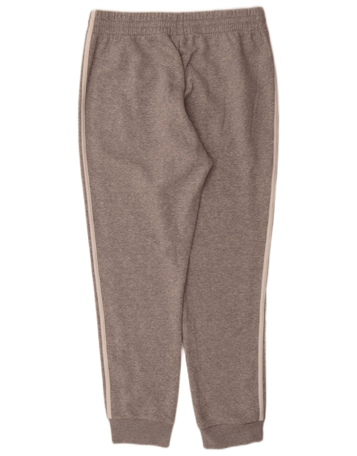 Pantaloni de trening Adidas pentru bărbați Joggeri mari, gri bumbac