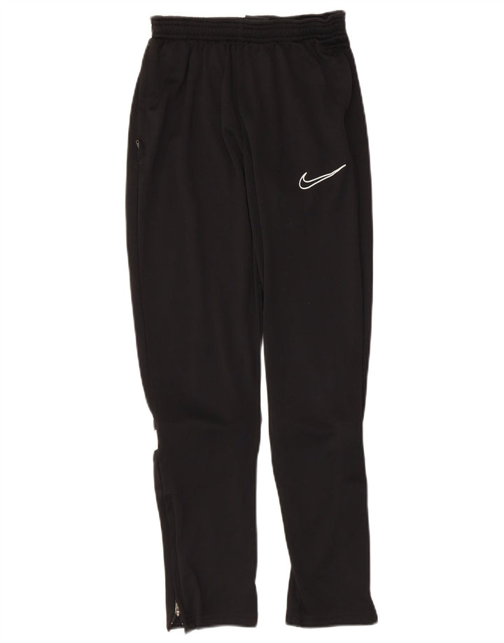 Pantaloni de trening Nike pentru băieți 12-13 ani, mari, negru, poliester color bloc