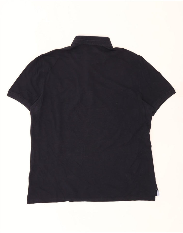 Tricou polo Massimo Dutti pentru bărbați 2XL bleumarin