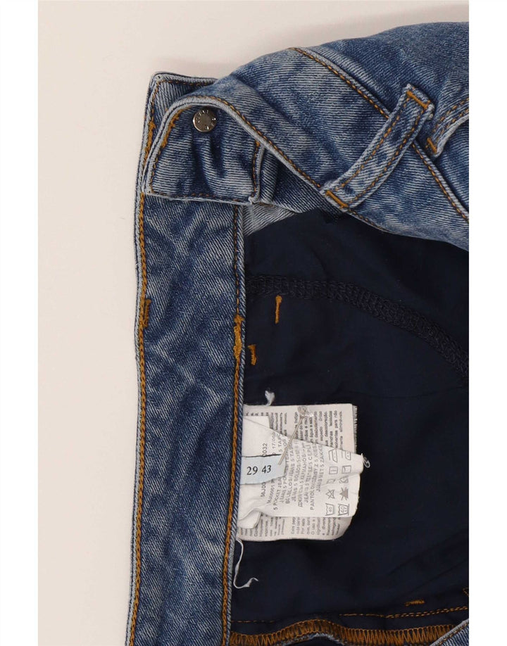 Trussardi blugi subțiri pentru femei W29 L32 albastru