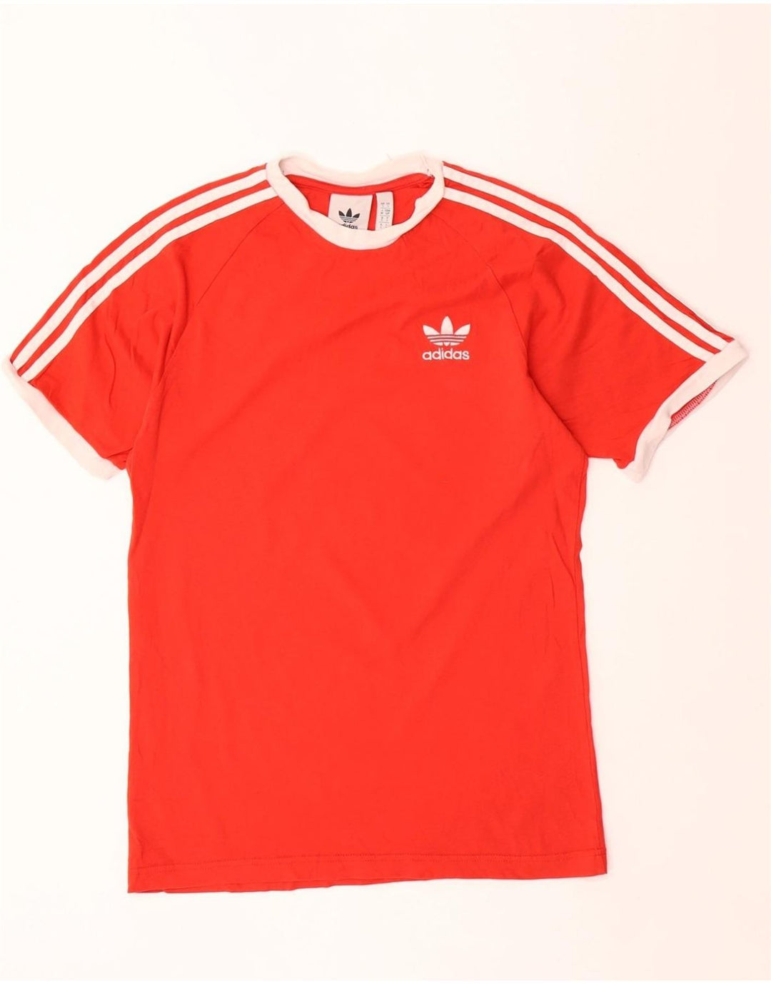 ADIDAS Mens T-Shirt Top Small Red