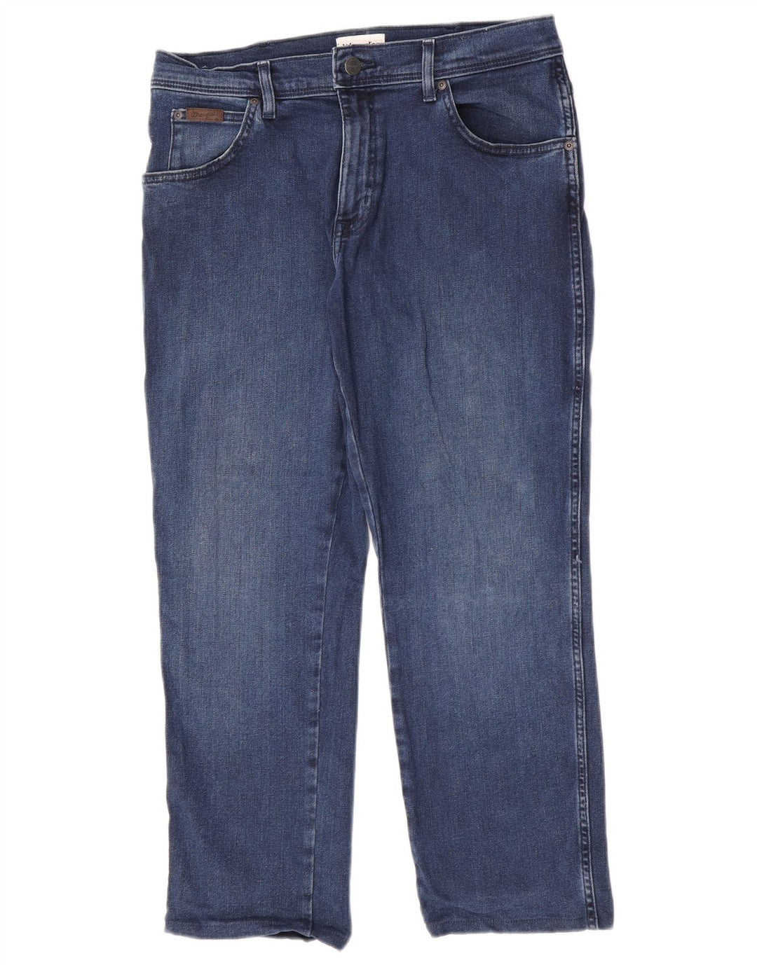 Blugi slim Texas Wrangler pentru bărbați W32 L26 bumbac bleumarin