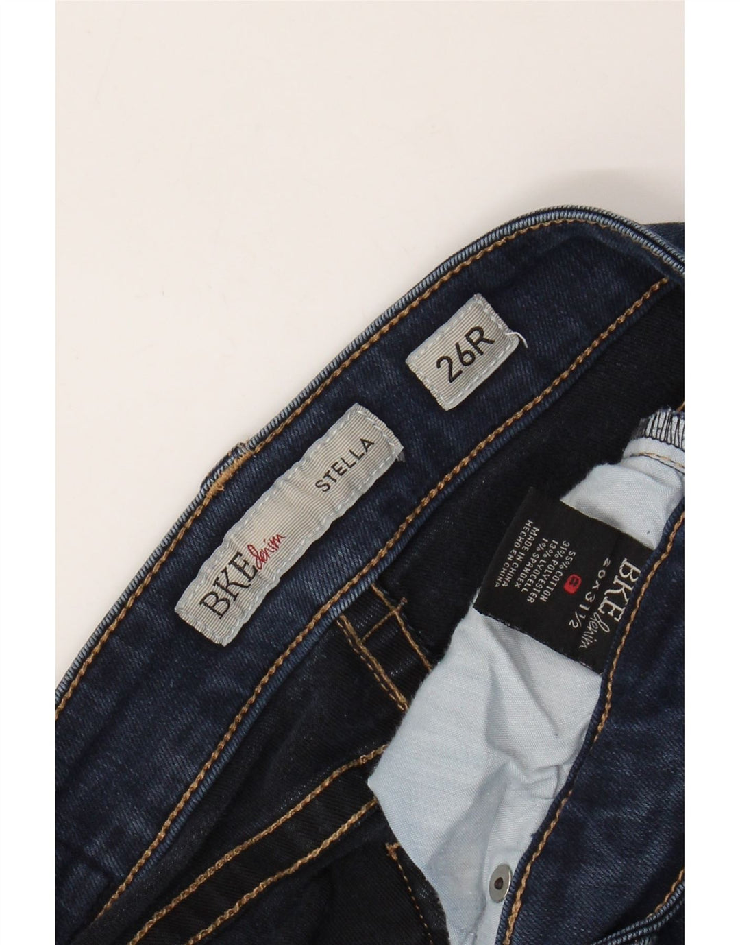 Blugi skinny Stella pentru femei BKE W26 L31 bumbac albastru