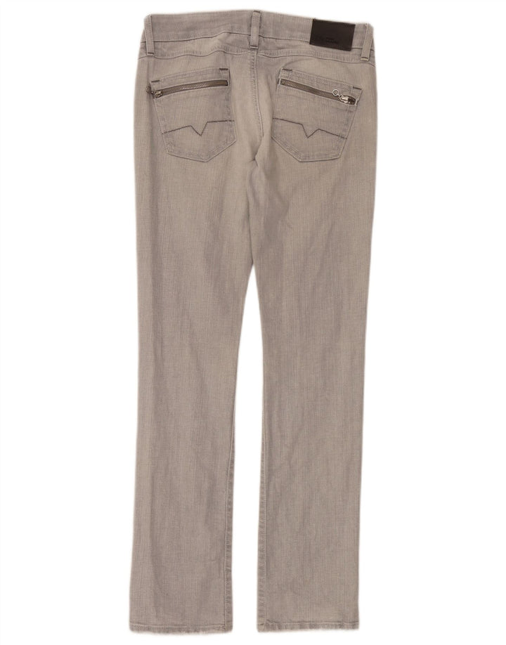 Blugi slim pentru femei Hugo Boss W28 L32 bumbac gri