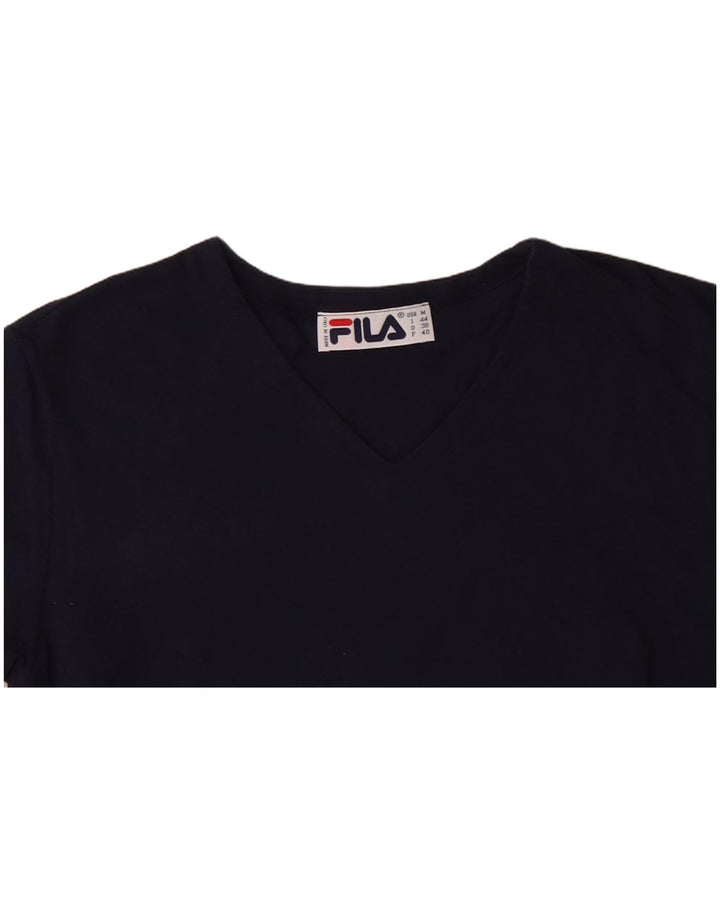 Tricou FILA Femei Top IT 44 Medium Bleumarin Bumbac
