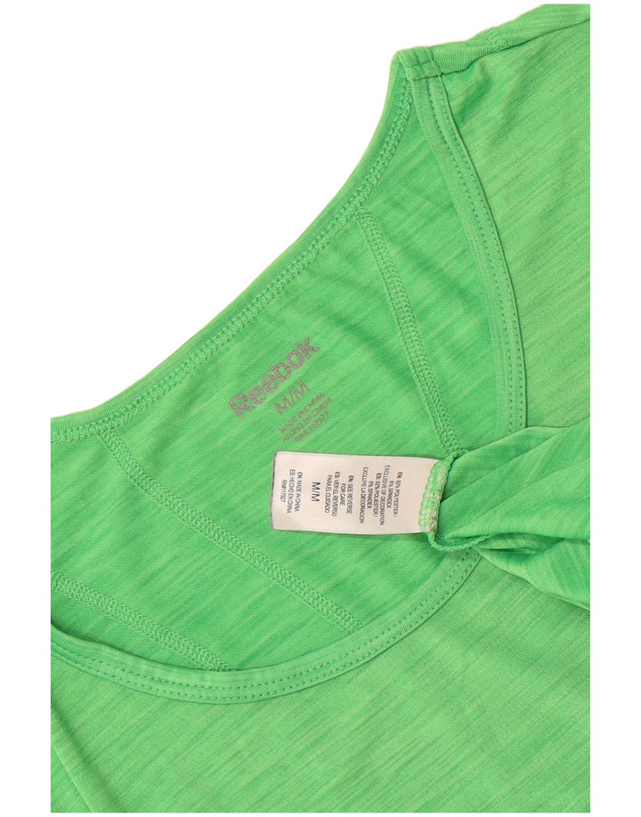 Tricou pentru femei Reebok Top UK 12 Medium Green Flecked Polyester