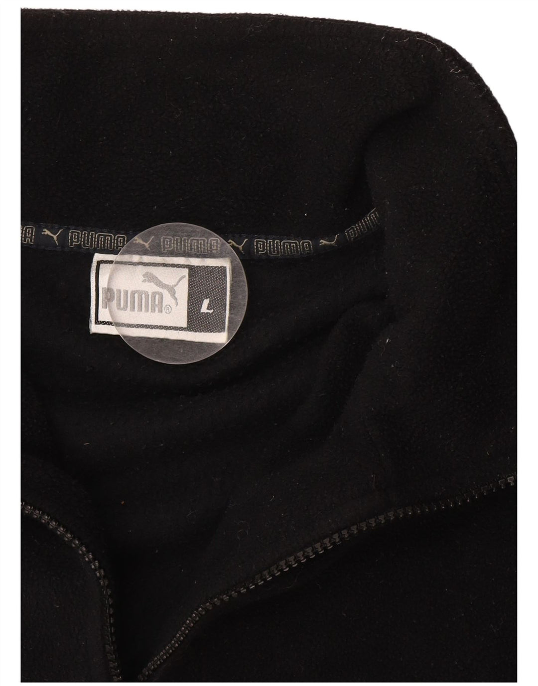 Jachetă pentru bărbați Fleece Puma UK 40 Large Black