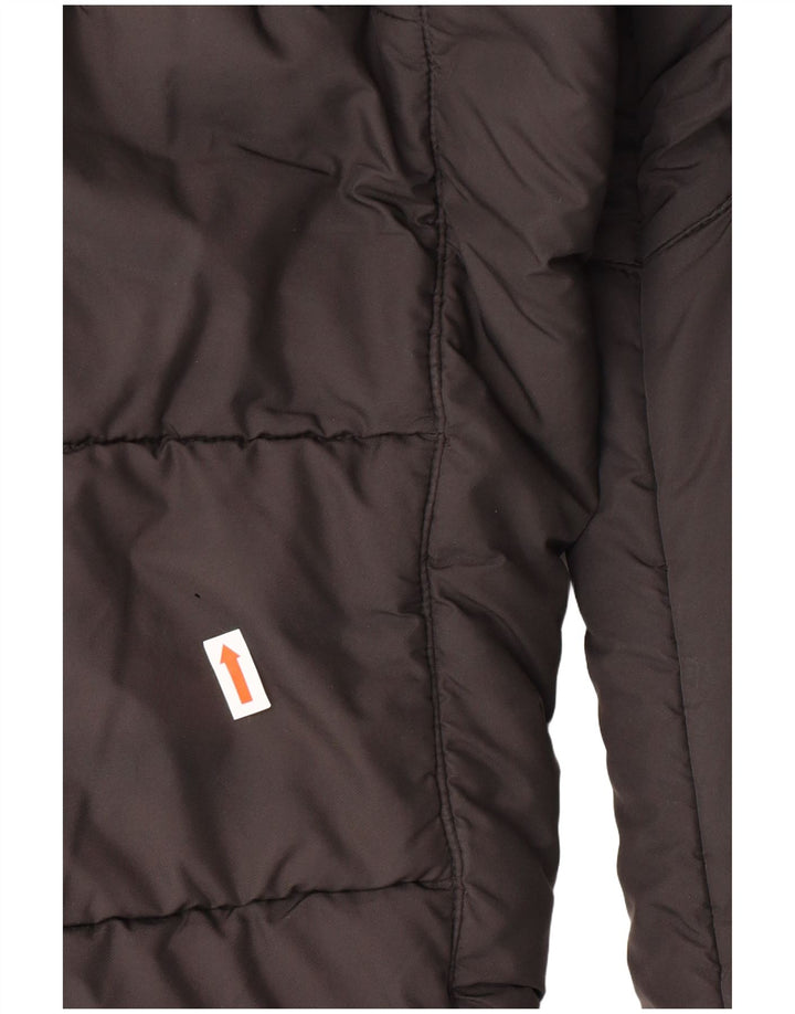 Jack Wolfskin Jachetă căptușită cu glugă pentru femei UK 18 XL poliester gri
