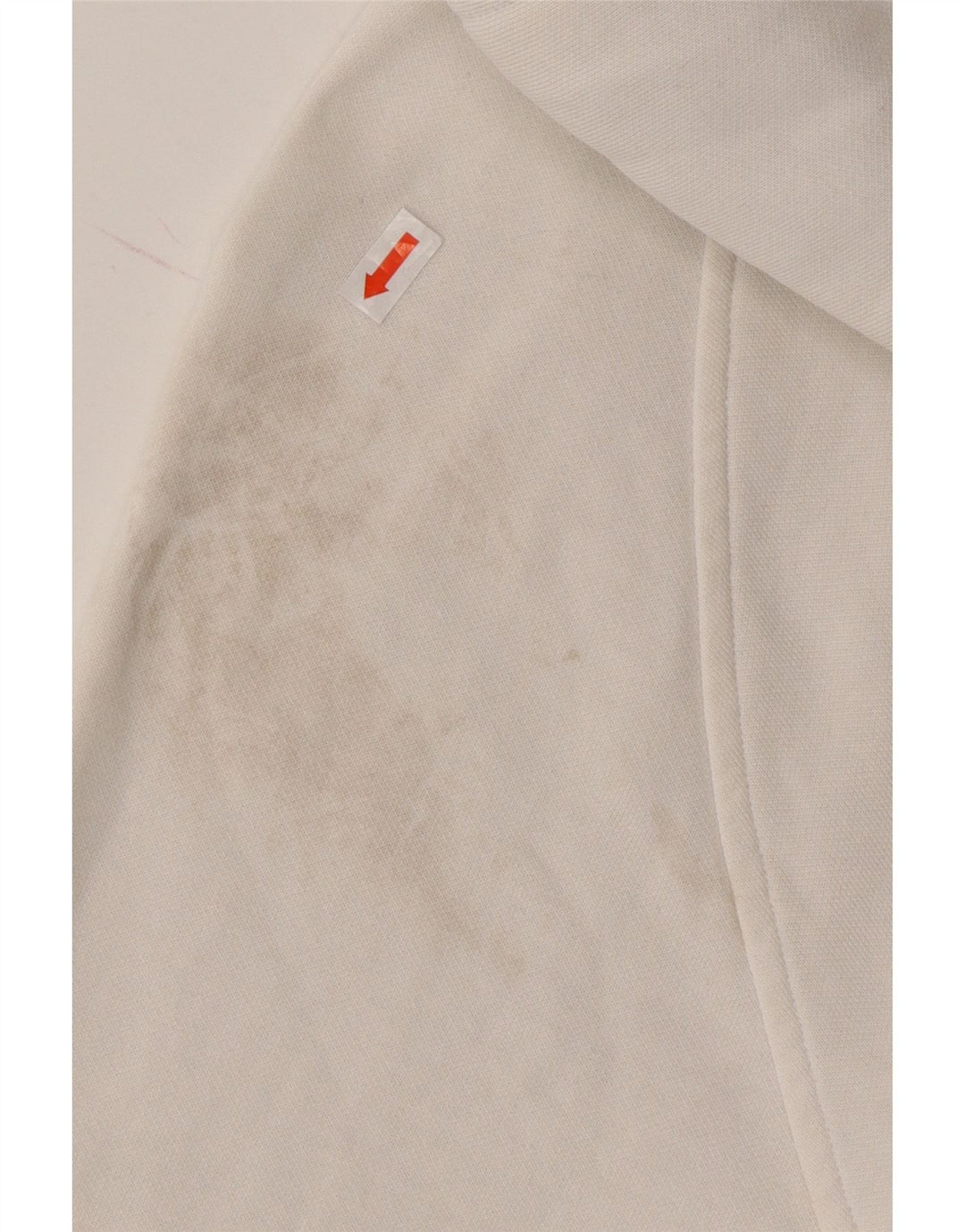 NIKE Mens Hoodie Jumper Medium White Cotton Vintage Nike and Second-Hand Nike from Messina Hembry 