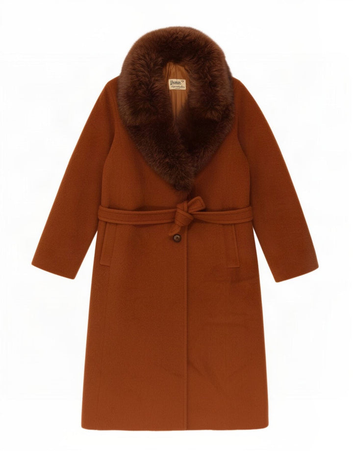 Pardesiu Herno pentru femei EU 50 2XL maro mohair