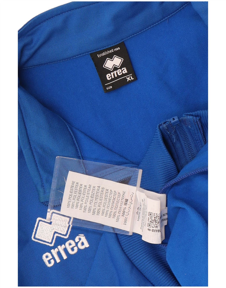 Jachetă de trening pentru bărbați Errea XL, albastru, poliester bloc de culoare