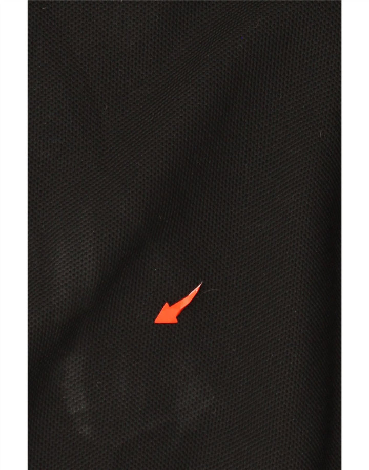 Jachetă de top pentru trening grafic Asics pentru bărbați, mare, negru, bloc de culoare