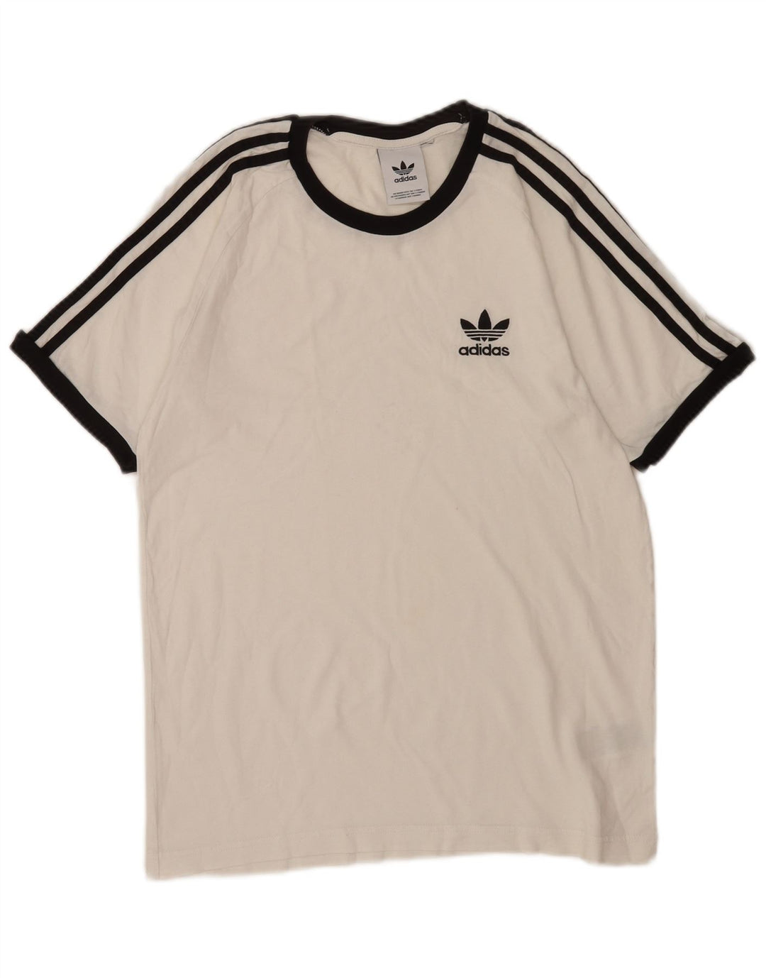 Tricou Bărbați Adidas Top Mediu Alb Bumbac