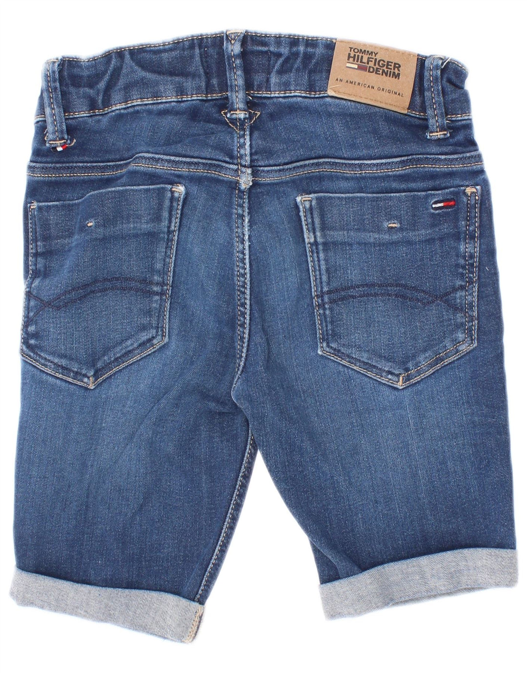 Pantaloni scurți din denim pentru băieți Tommy Hilfiger 4-5 ani W20 albastru