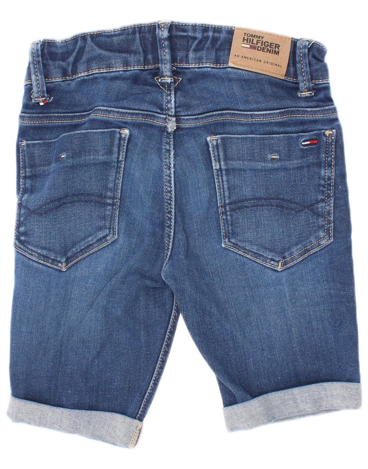 Pantaloni scurți din denim pentru băieți Tommy Hilfiger 4-5 ani W20 albastru
