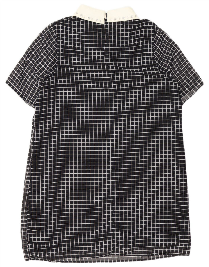 ROchie tunică pentru femei COAST UK 16, mare, poliester cu carouri negru
